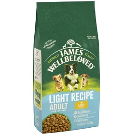 Meilleurs prix pour James Wellbeloved Light agneau, riz - Croquettes pour chien