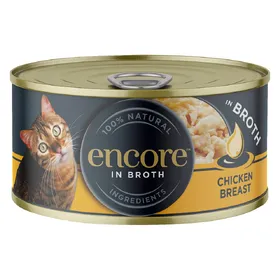 Comparer les prix de Encore 16 x 70 g boîtes pour chat - blanc de poulet