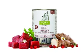 Comparer les prix de Adult cerf, topinambour, airelles rouges, herbes sauvages Isegrim - Nourriture pour chien