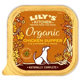 Comparer les prix de Nourriture humide Lily's Kitchen Organic Chicken pour chien - 11 x 150g