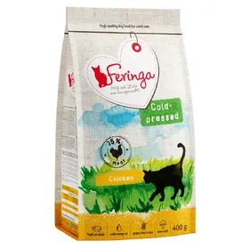 Comparer les prix de Feringa Adult Croquettes pressées à froid poulet pour chat - 400 g