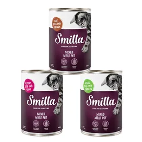 Meilleurs prix pour Smilla Multi-viandes lot mixte - Pâtée pour chat