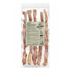 Meilleurs prix pour Lamelles de peau de tête de bœuf extra longues pour chien - 5 x 5 lamelles