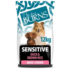 Meilleurs prix pour Burns Sensitive+ canard, riz brun - Croquettes pour chien