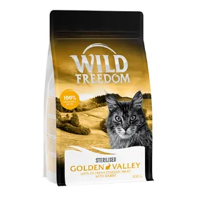 Meilleurs prix pour Wild Freedom Adult Golden Valley Sterilised, lapin pour chat - sans céréales - 400 g