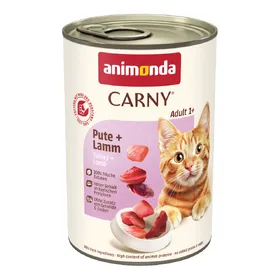 Meilleurs prix pour animonda Carny Adult 6 x 400 g - dinde, agneau
