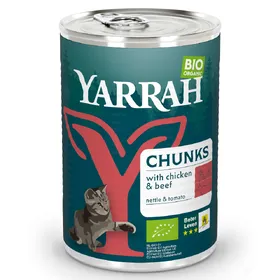 Comparer les prix de Poulet, bœuf Yarrah - Nourriture pour Chat