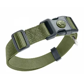 Meilleurs prix pour Collier HUNTER London, vert olive pour chien - Vario Plus taille L-XL : tour de cou 39-64 cm, l 2,5 cm