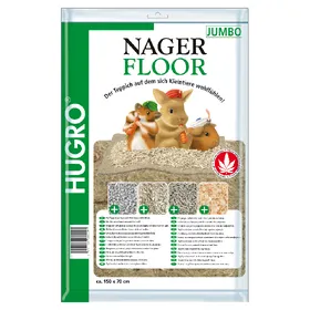 Comparer les prix de Tapis de chanvre Nagerfloor pour rongeur - 70 x 150 cm
