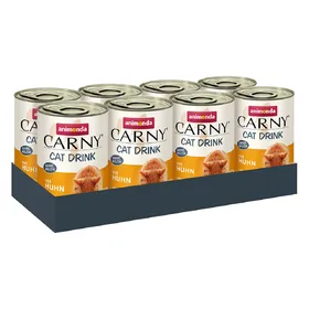 Comparer les prix de Lot économique animonda Carny Cat Drink 24 x 140 ml - poulet