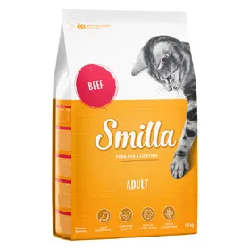 Comparer les prix de Smilla Adult, bœuf pour chat - Croquettes pour chat