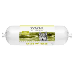 Meilleurs prix pour Wolf of Wilderness Adult Saucisse 6 x 400 g  - Green Fields - agneau