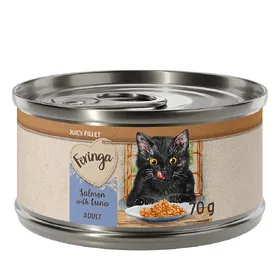 Meilleurs prix pour Feringa Filets juteux 12 x 70 g pour chat saumon, thon (12 x 70 g)