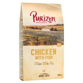 Meilleurs prix pour Purizon Adult poulet, poisson sans céréales - Croquettes pour chat