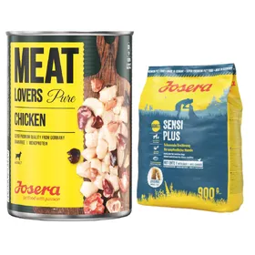 Comparer les prix de Josera Meatlovers Pure poulet - Pâtée pour chien