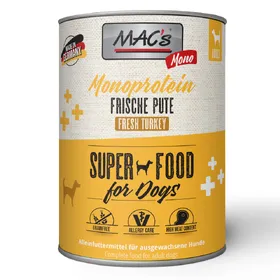 Meilleurs prix pour MAC's Mono Sensitive 6 x 800 g pour chien - dinde
