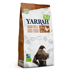 Meilleurs prix pour Yarrah Bio sans céréales, poulet bio - lot % : 2 x 10 kg
