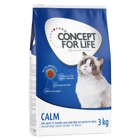 Meilleurs prix pour Calm Concept for Life Croquettes pour chat + 500g offerts !