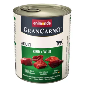 Meilleurs prix pour Original bœuf, gibier Animonda GranCarno - Pâtée pour chien