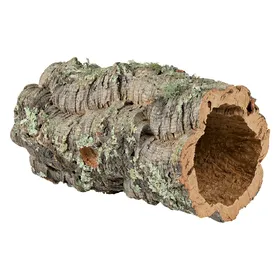 Comparer les prix de Tunnel en liège pour lapin nain, rongeur et reptile 10-14 cm de diamètre (taille M)