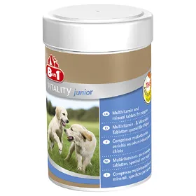 Comparer les prix de Comprimés 8in1 Vitality Junior - pour chien