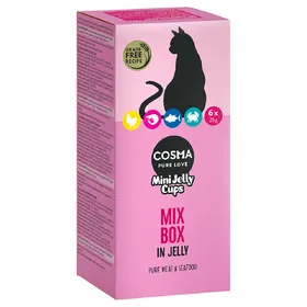 Comparer les prix de Lot Cosma Mini Jelly Cups 24 x 25 g pour chat - lot mixte