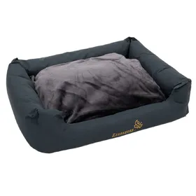 Meilleurs prix pour Panier avec coussin pour chien L80 l65 H30cm gris Sleepy Time - Panier pour Chien