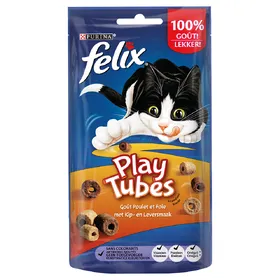 Meilleurs prix pour Felix Play Tubes poulet, foie pour chat - poulet & foie (50 g)