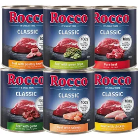 Meilleurs prix pour Classic 6 variétés Rocco - Nourriture pour chien