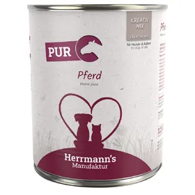 Meilleurs prix pour Herrmann's Pure Viande Bio 6 x 800 g - cheval