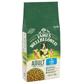 Meilleurs prix pour James Wellbeloved Adult poisson, riz pour chien - 2 x 12 kg