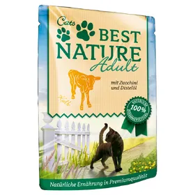 Meilleurs prix pour Best Nature Adult 16 x 85 g - veau, courgettes, huile de carthame