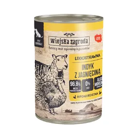 Comparer les prix de Wiejska Zagroda Dog 12 x 400 g - dinde, agneau