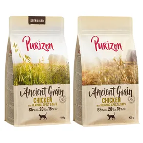 Meilleurs prix pour Adult poulet, poisson - céréales anciennes Purizon Croquettes pour chat à prix spécial !