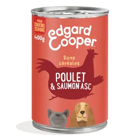 Meilleurs prix pour Edgard & Cooper, pâtée en boîtes pour chien sénior-Pâtée sans céréales Senior - 6 x 400g