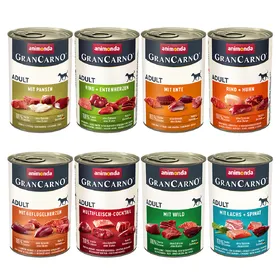 Meilleurs prix pour Lot mixte animonda GranCarno Adult 48 x 400 g - lot mixte (8&nbsp;variétés)