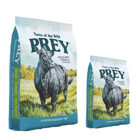 Comparer les prix de Taste of the Wild Prey bœuf Angus - lot % : 2 x 11,4 kg