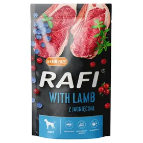 Comparer les prix de 20x500g Rafi Dog, agneau, nourriture humide pour chiens
