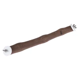Meilleurs prix pour Taille M : L35xl2.5cm TIAKI perchoir d'angle pour oiseaux en bois naturel Accessoires pour cages