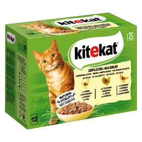 Comparer les prix de Kitekat Multipack volaille variée 12 x 85 g
