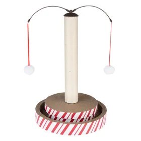 Comparer les prix de Tronc à griffer TIAKI Multitoy 4 en 1 - L 40 x l 40 x H 62 cm