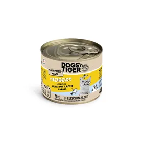 Meilleurs prix pour Menu gourmet Dogs’n Tiger 6 x 200 g - poulet, saumon