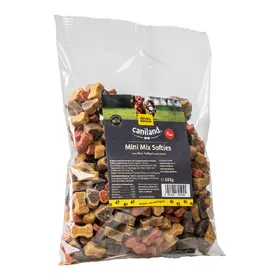 Comparer les prix de Caniland Mini Mix Softies - lot % : 2 x 500 g