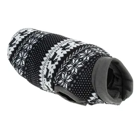 Meilleurs prix pour Pull-over norvégien taille M longueur du dos 30 cm - pour chien