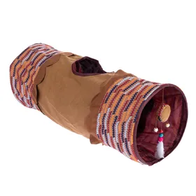Comparer les prix de Modern Living Tunnel pour chats Montana Ø25x61cm