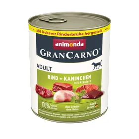 Comparer les prix de Lot animonda GranCarno Original 12 x 800 g pour chien - bœuf, lapin, fines herbes