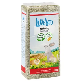 Comparer les prix de Foin de prairie Lillebro pour rongeur et lapin - 10 kg