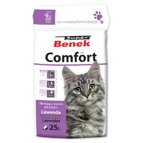 Meilleurs prix pour Litière Super Benek Comfort, senteur lavande pour chat - 25 l