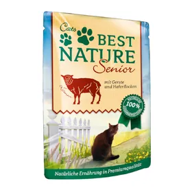 Comparer les prix de Best Nature Senior 16 x 85 g pour chat - agneau
