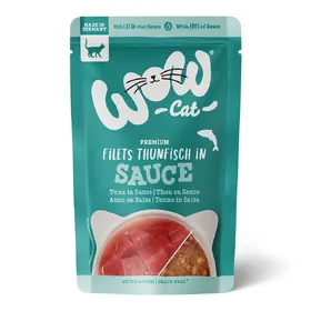 Meilleurs prix pour WOW en sauce 8 x 85 g pour chat - thon